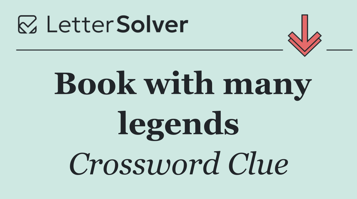 Book with many legends