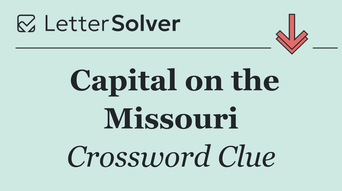 Capital on the Missouri