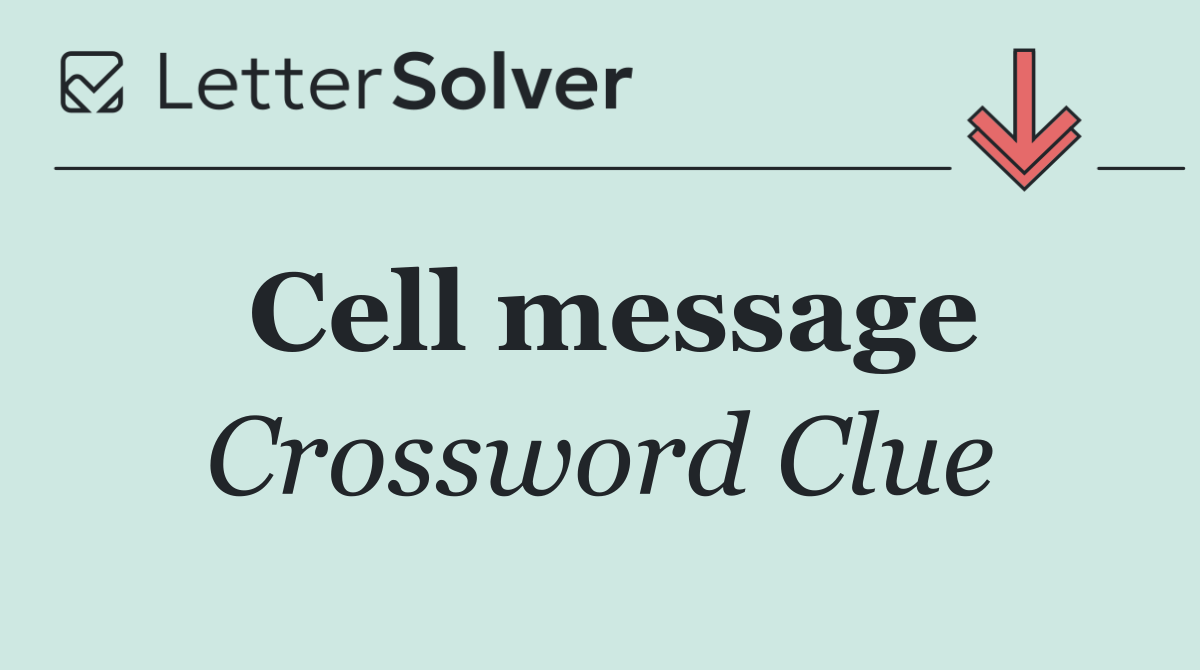 Cell message