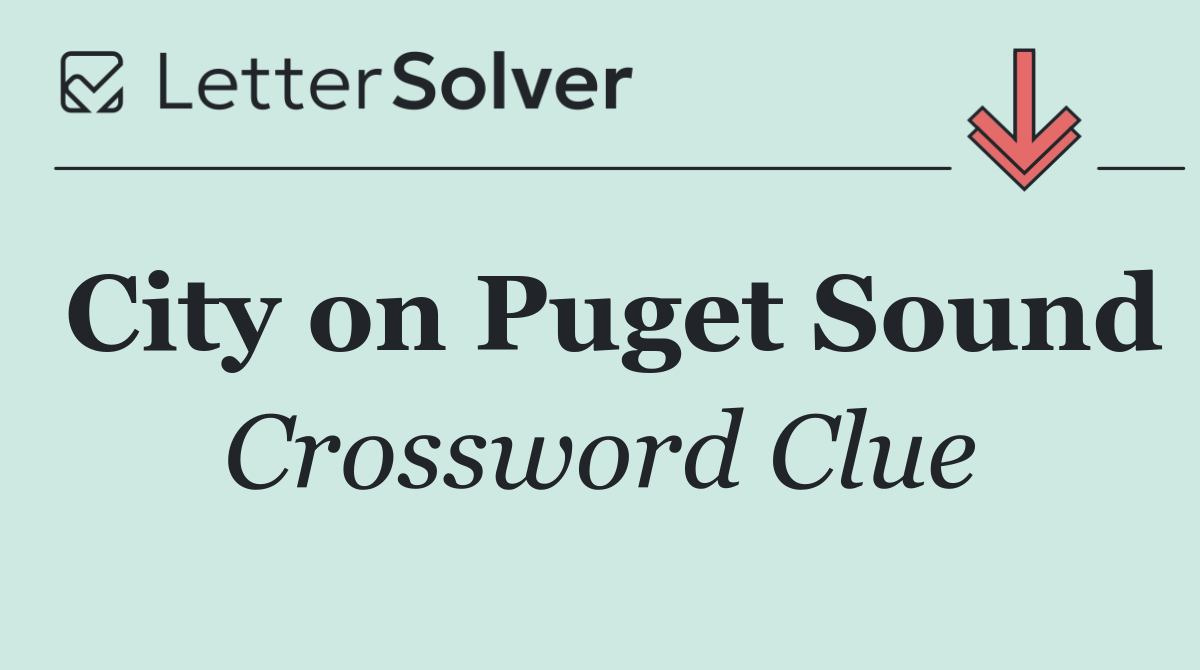 City on Puget Sound