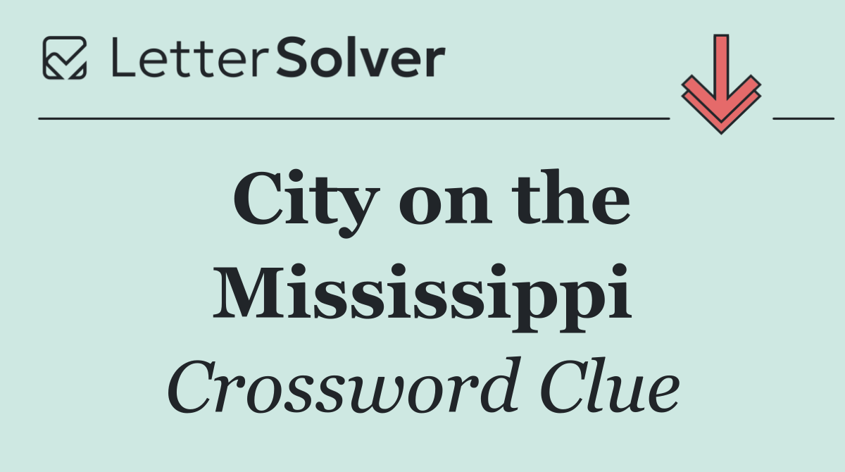 City on the Mississippi
