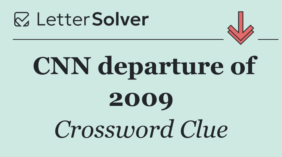 CNN departure of 2009