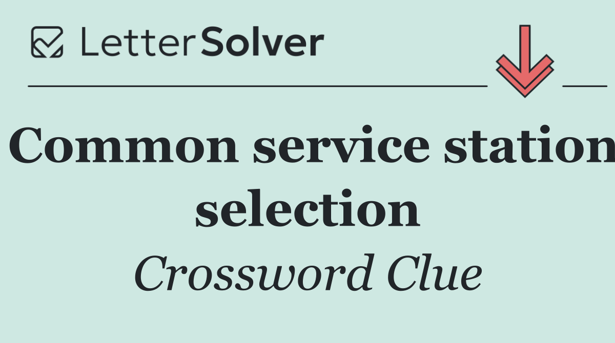 Common service station selection