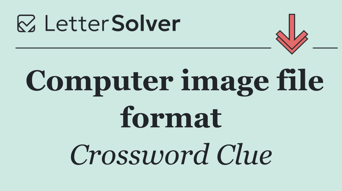 Computer image file format