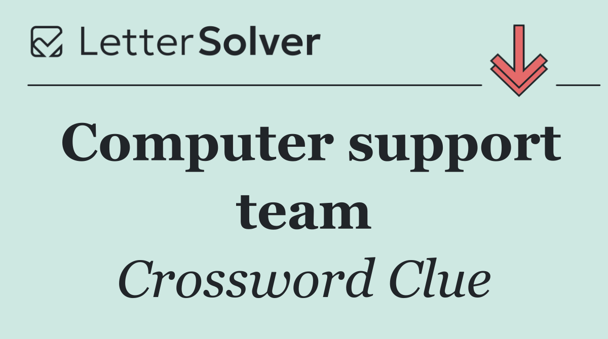 Computer support team