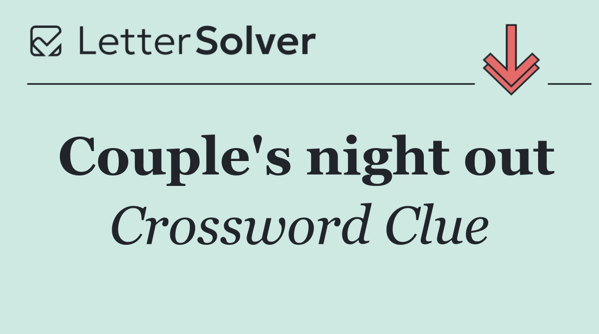 Couple's night out