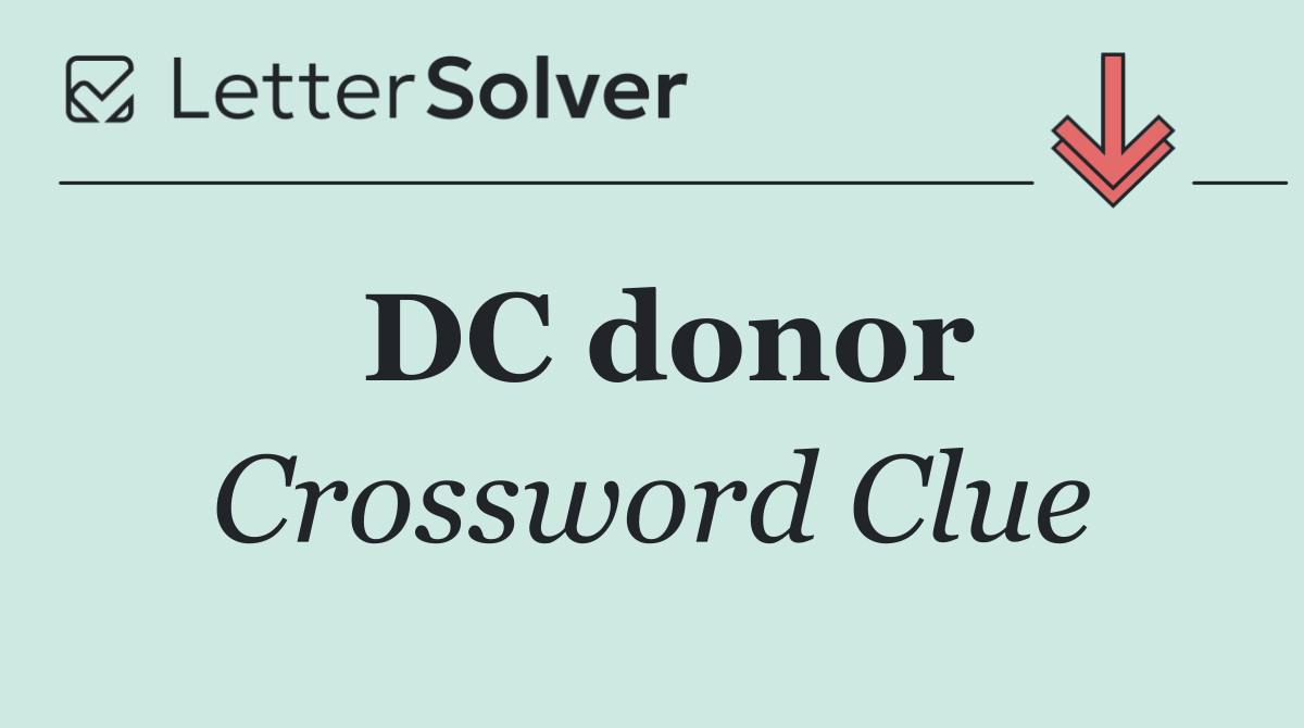 DC donor