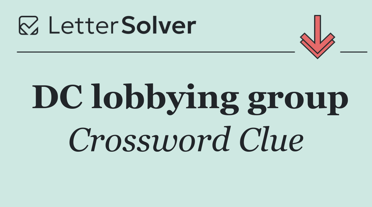 DC lobbying group