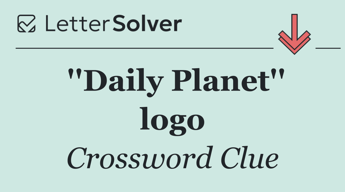 ''Daily Planet'' logo