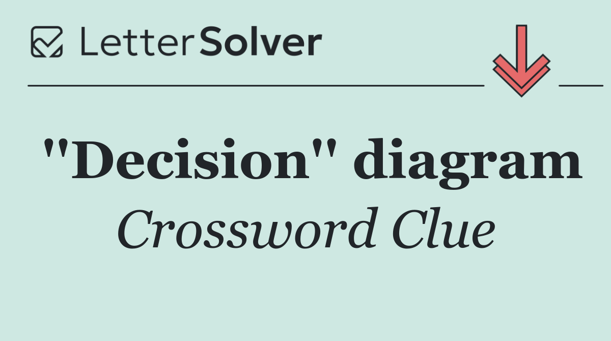 ''Decision'' diagram