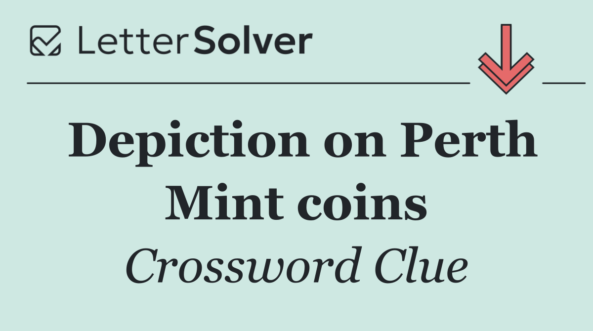 Depiction on Perth Mint coins