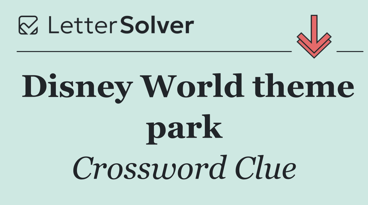 Disney World theme park
