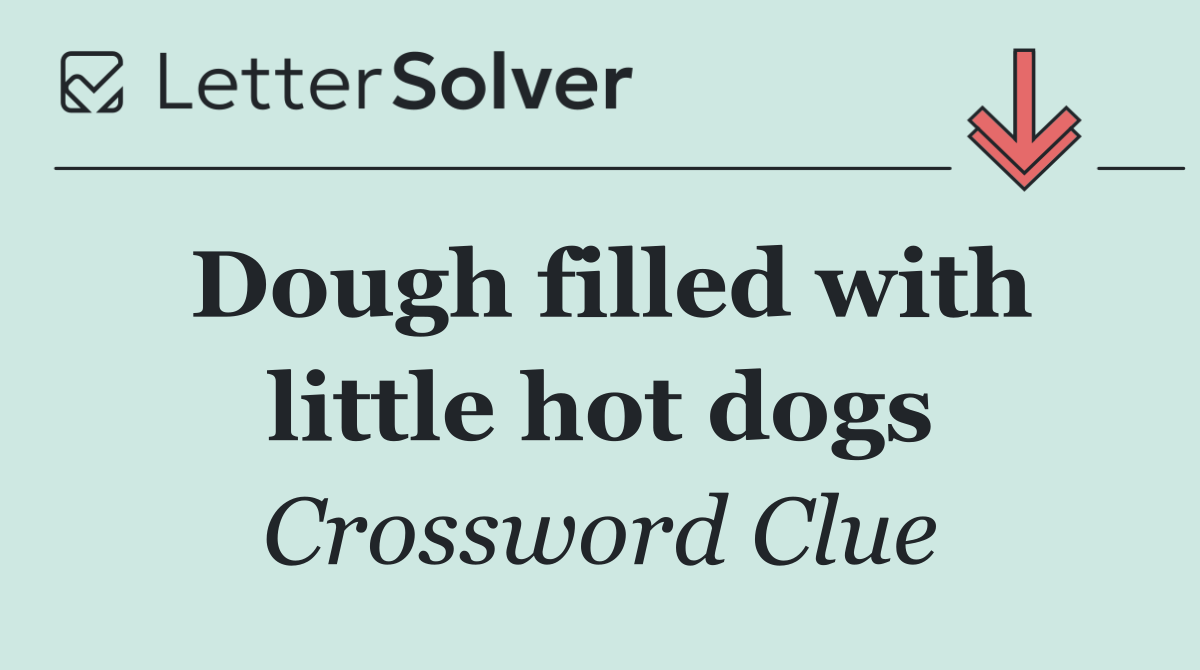 Dough filled with little hot dogs