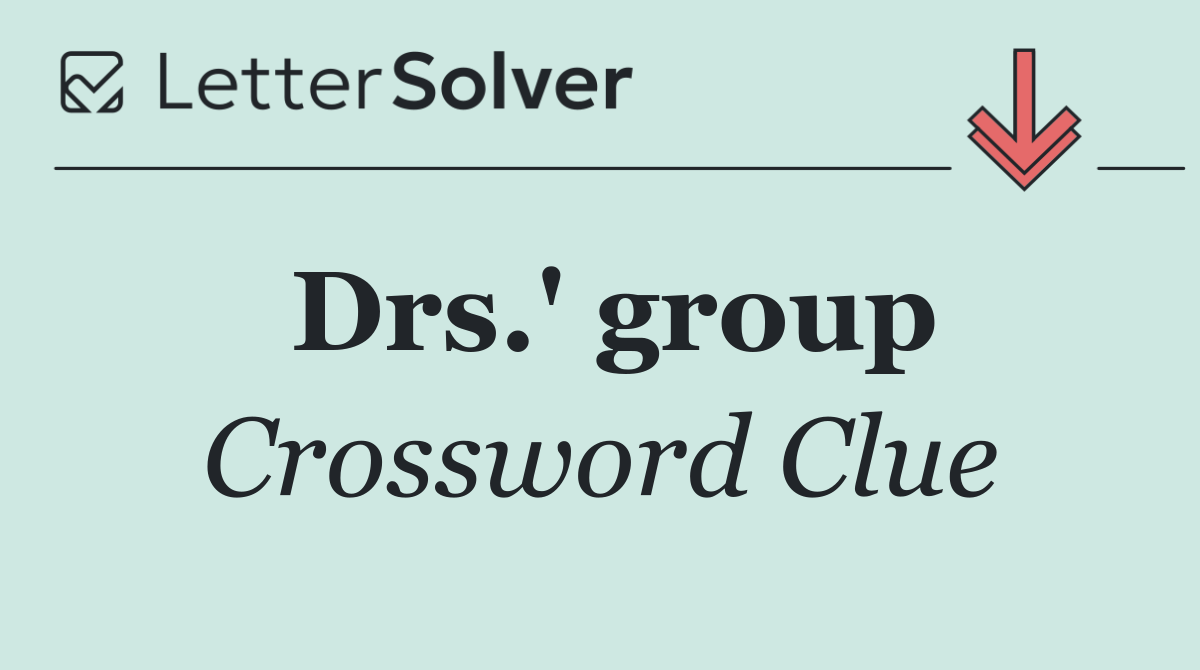 Drs.' group