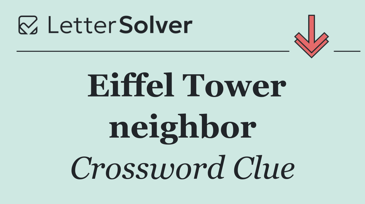 Eiffel Tower neighbor