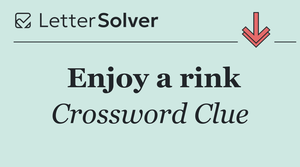 Enjoy a rink