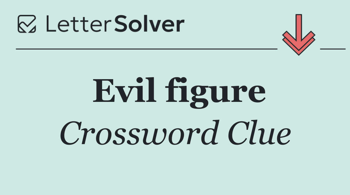 Evil figure