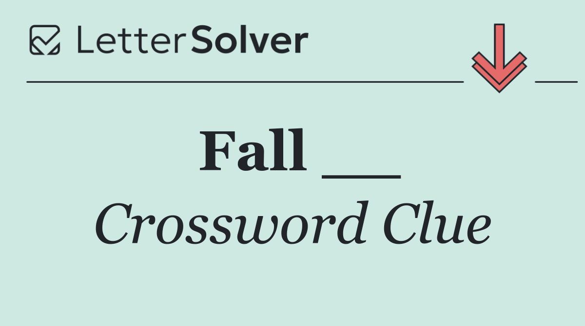 Fall __