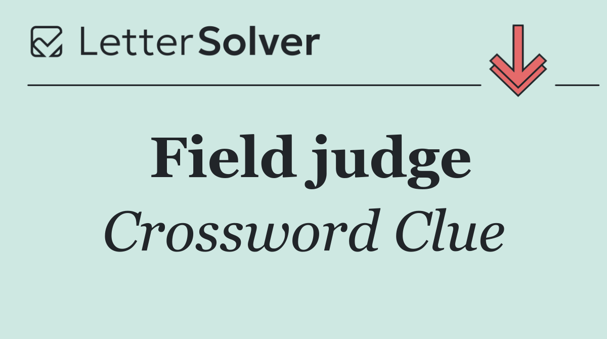 Field judge