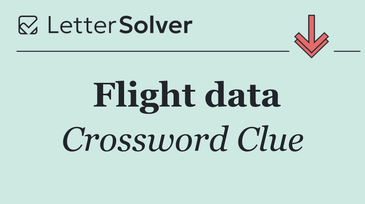 Flight data