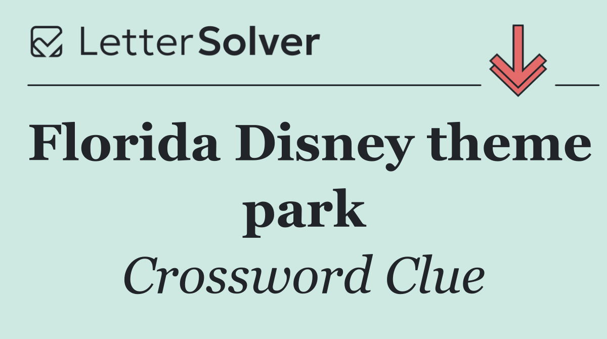 Florida Disney theme park