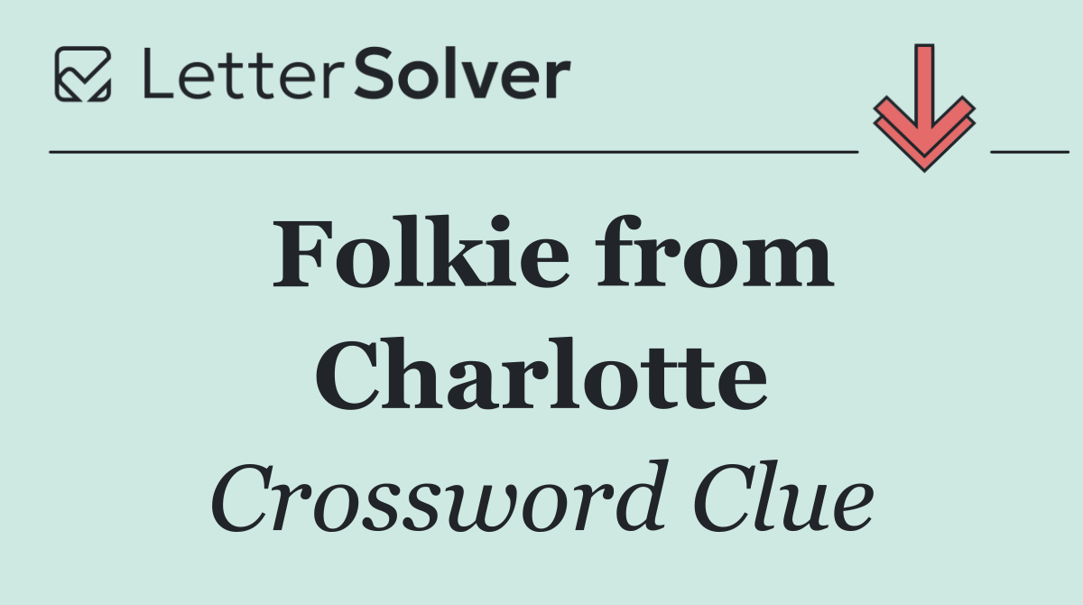 Folkie from Charlotte