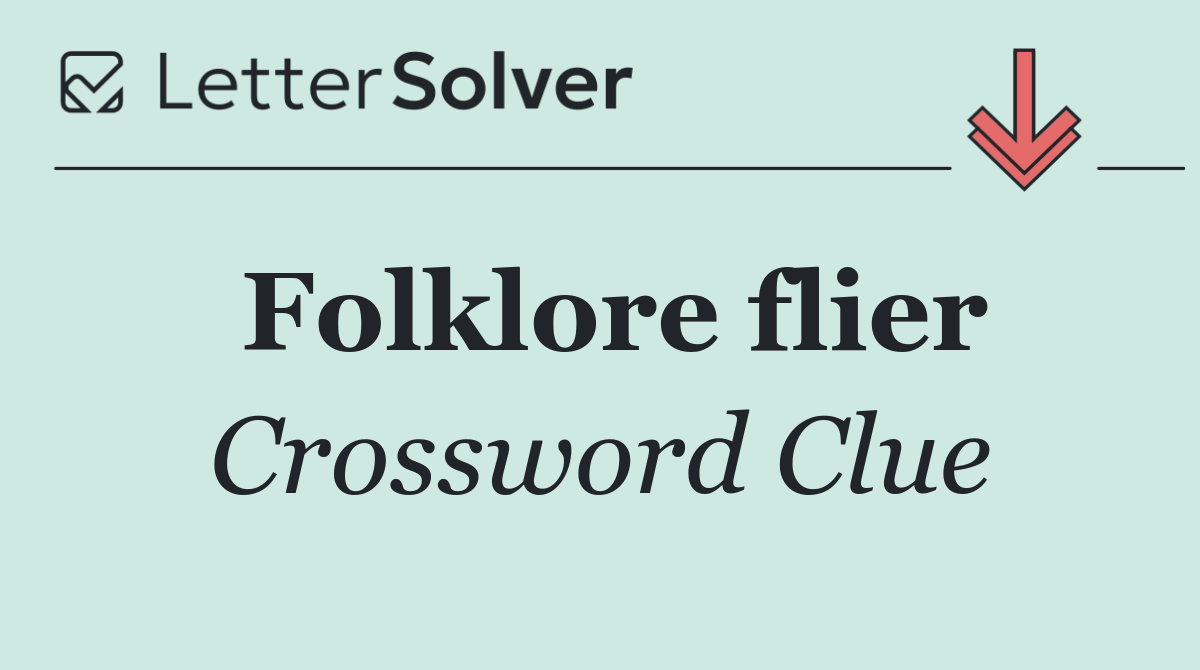 Folklore flier