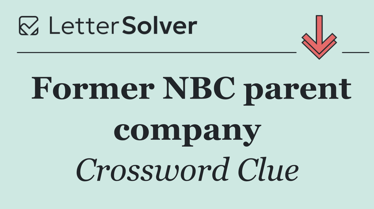 Former NBC parent company