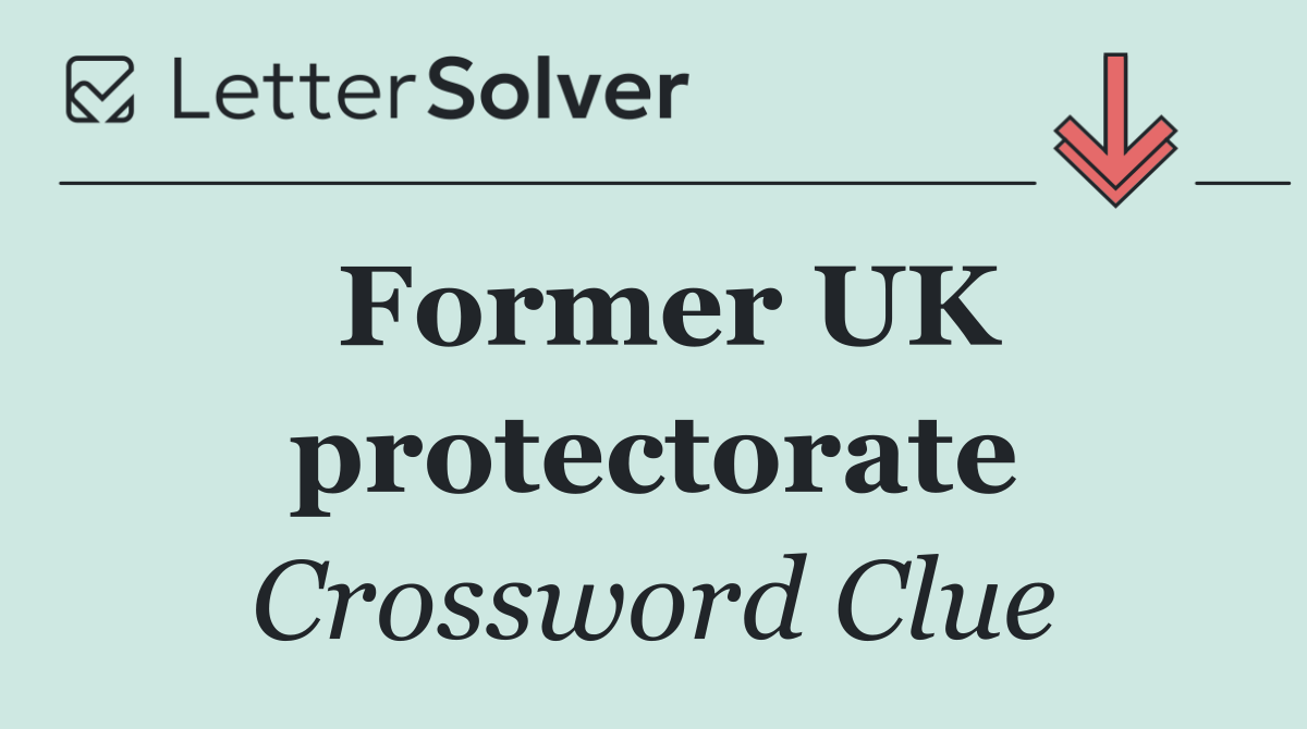 Former UK protectorate