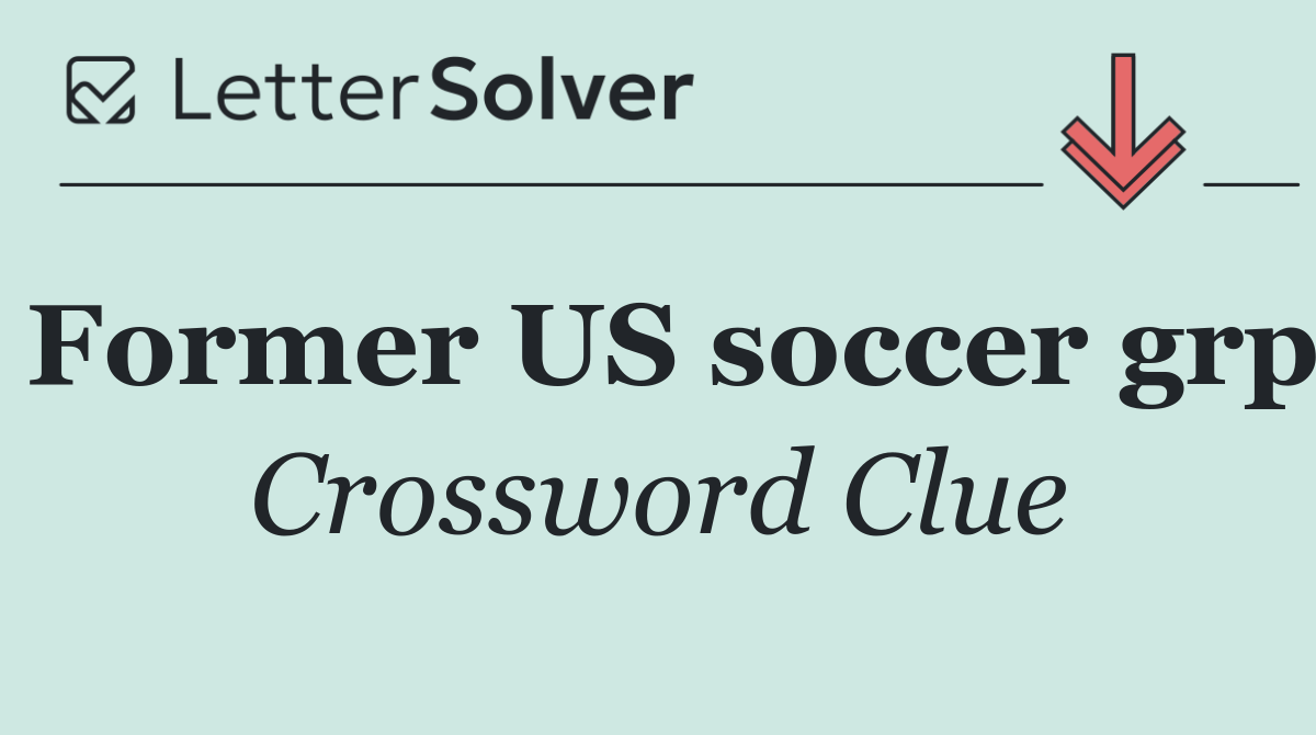 Former US soccer grp