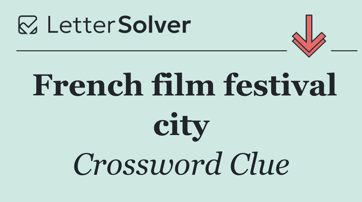 French film festival city