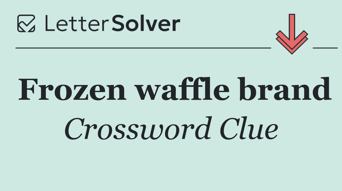 Frozen waffle brand