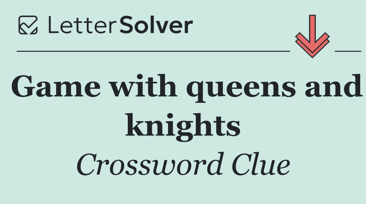 Game with queens and knights