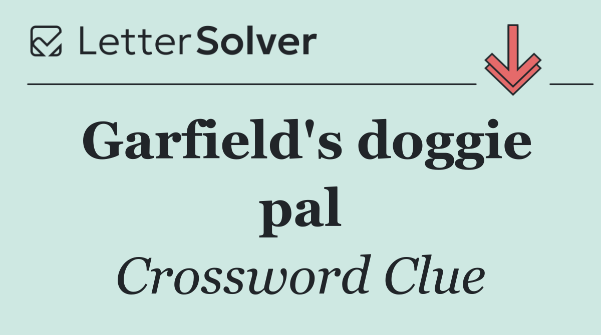 Garfield's doggie pal