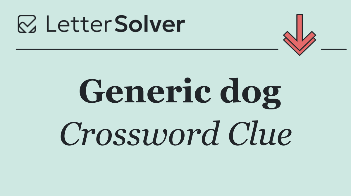 Generic dog