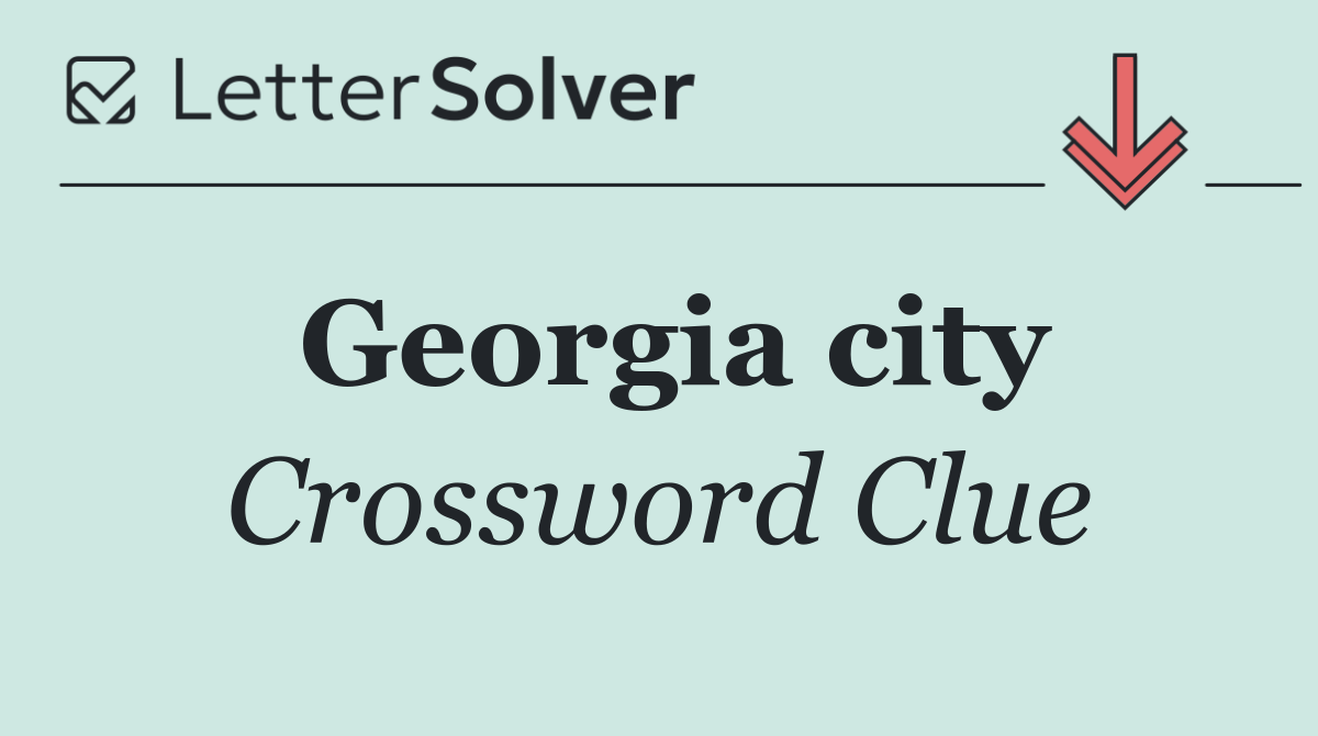 Georgia city