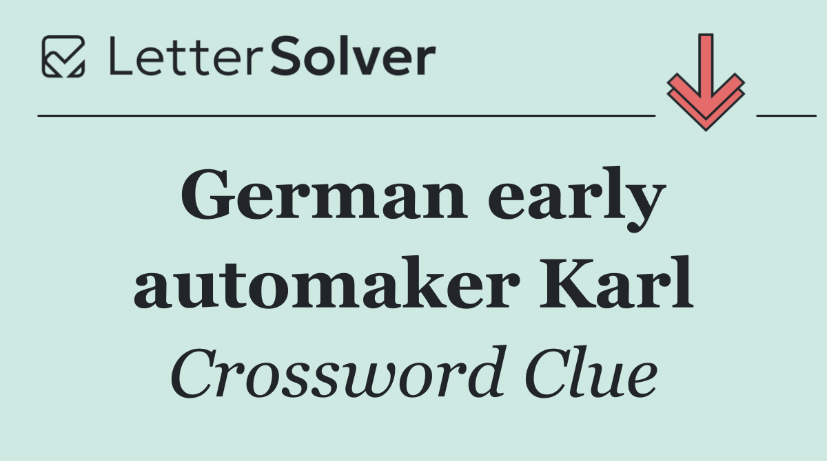 German early automaker Karl