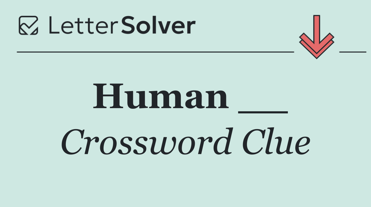 Human __