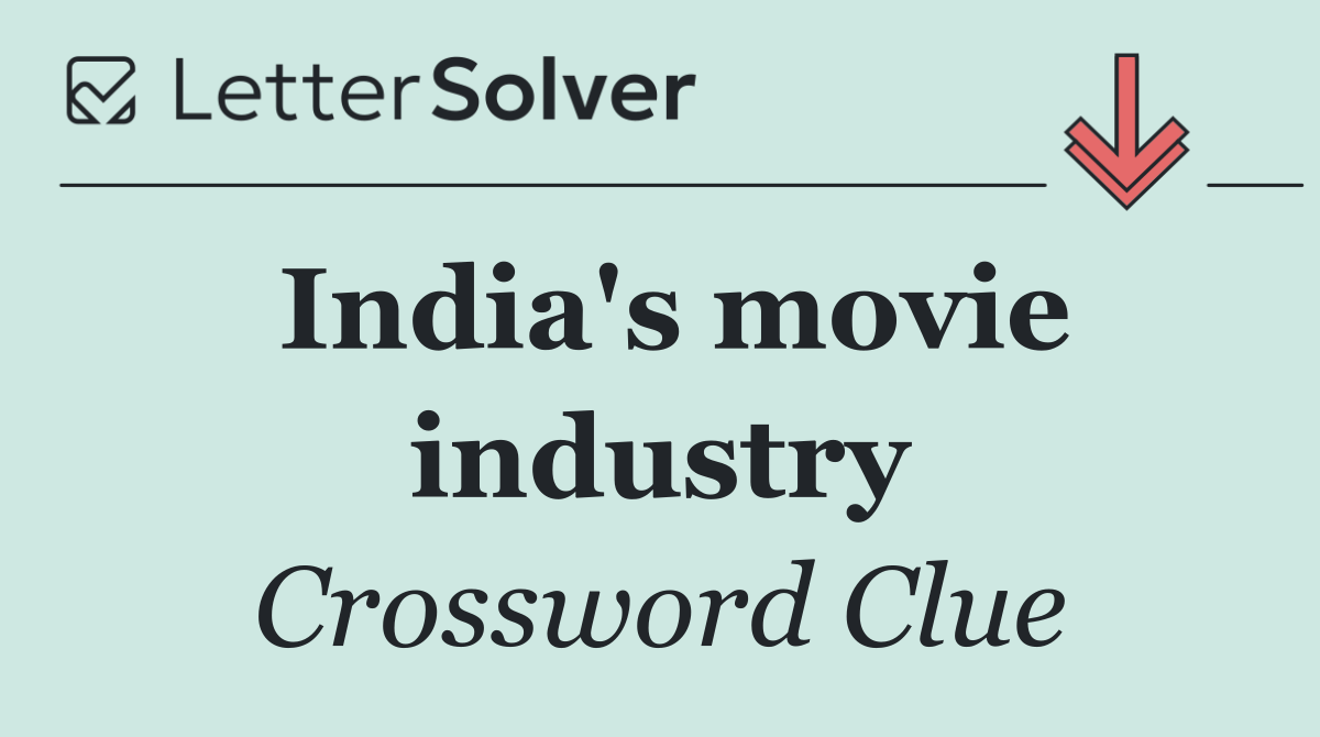 India's movie industry
