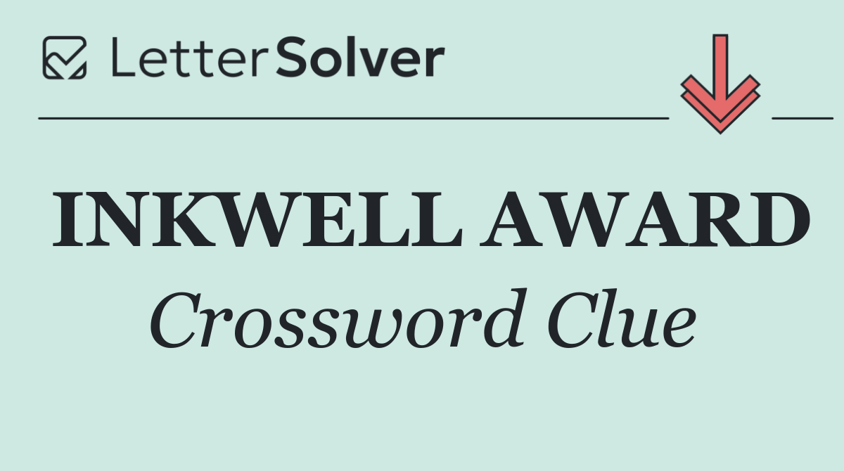 INKWELL AWARD