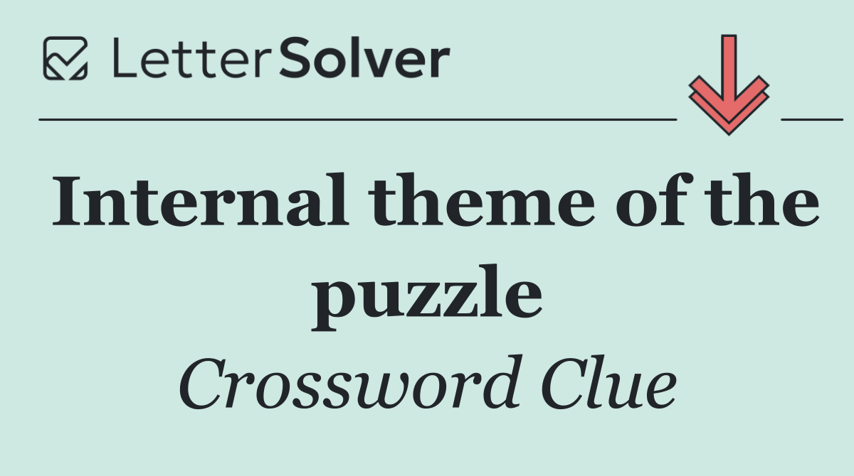 Internal theme of the puzzle