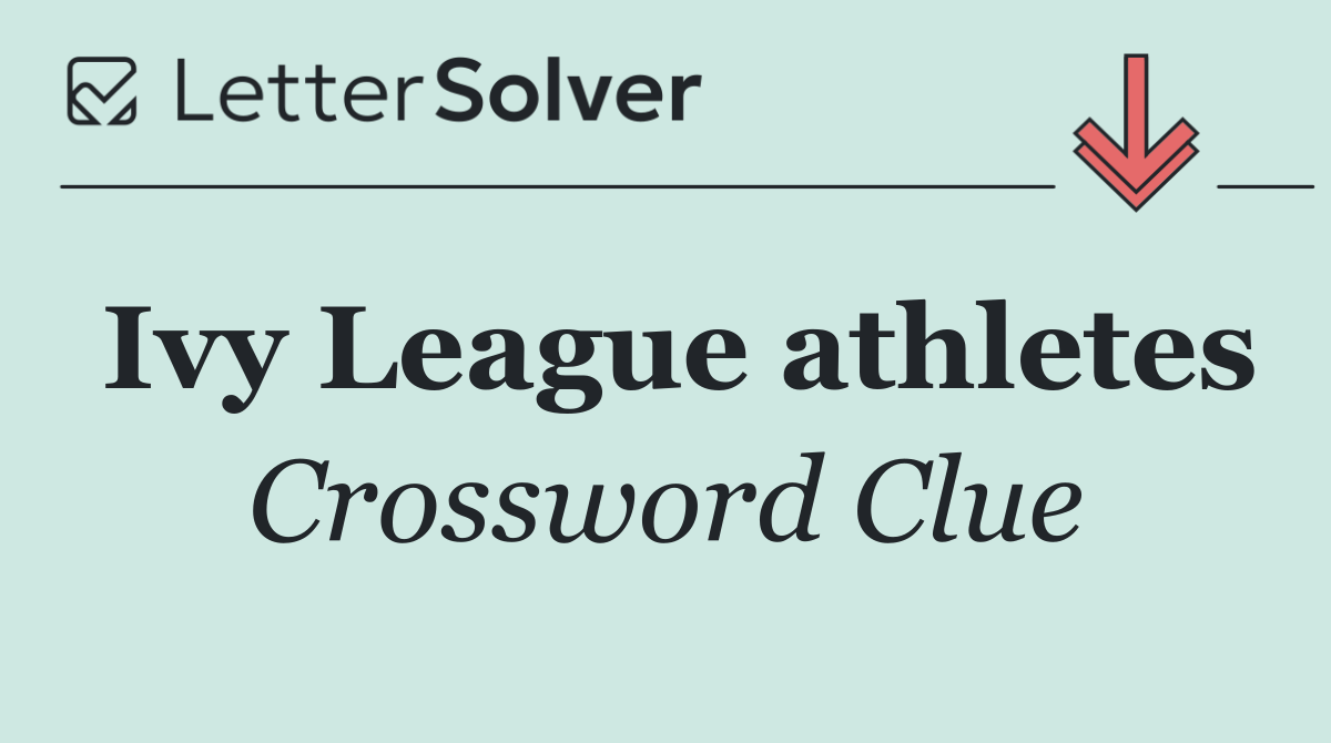 Ivy League athletes