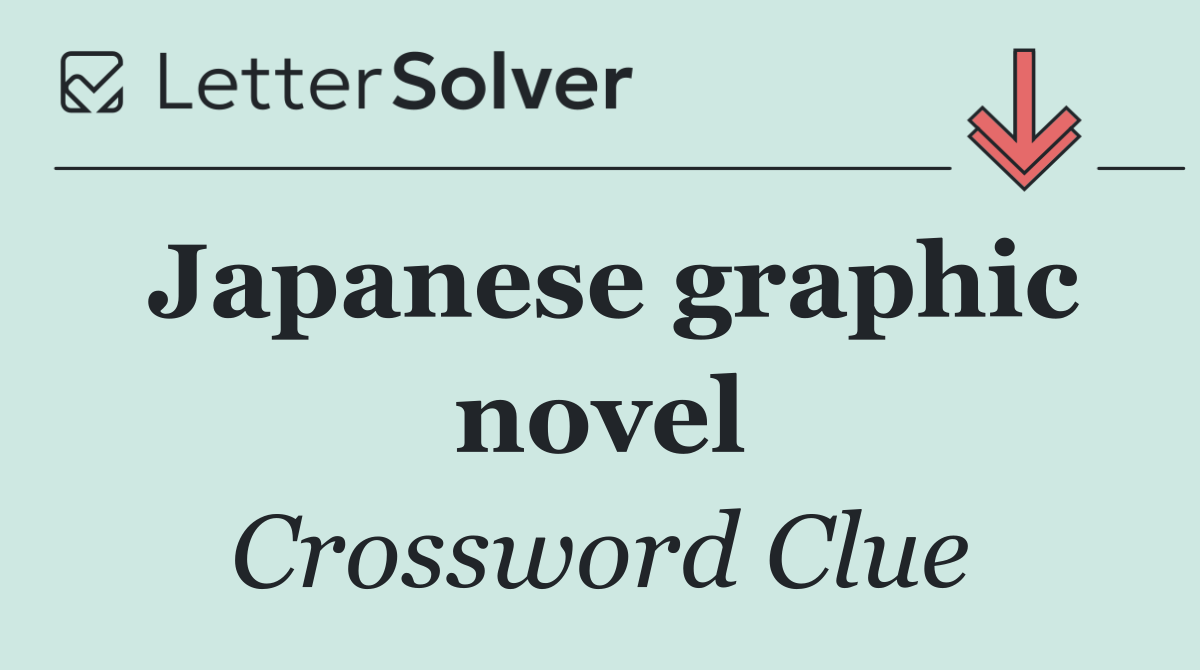 Japanese graphic novel