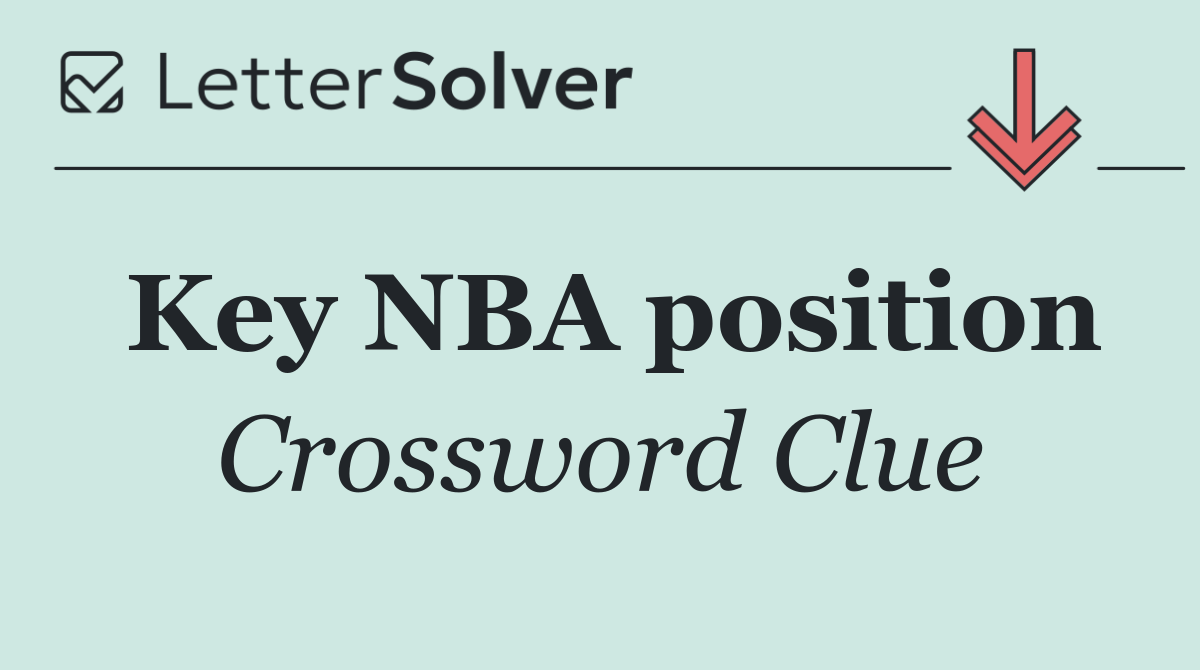 Key NBA position