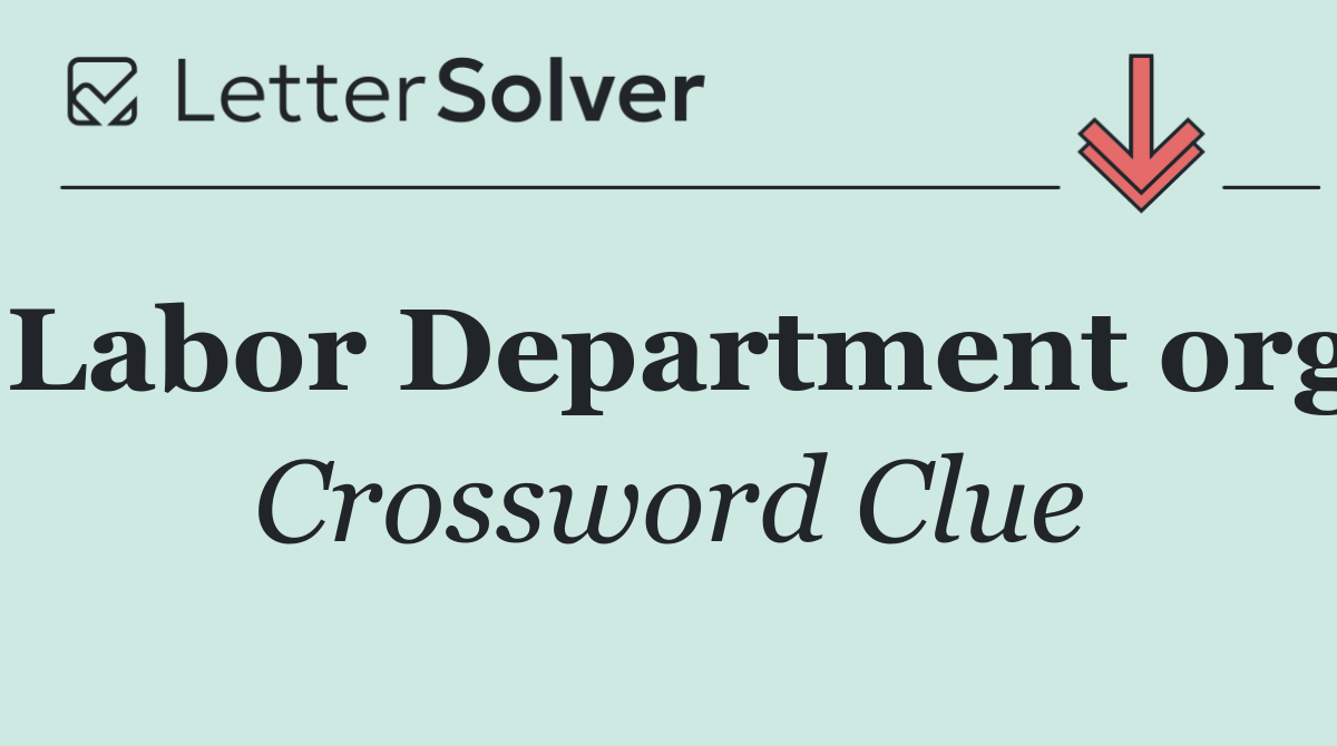 Labor Department org
