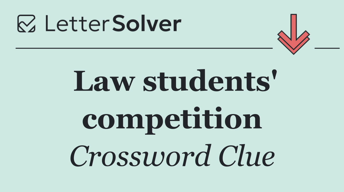 Law students' competition