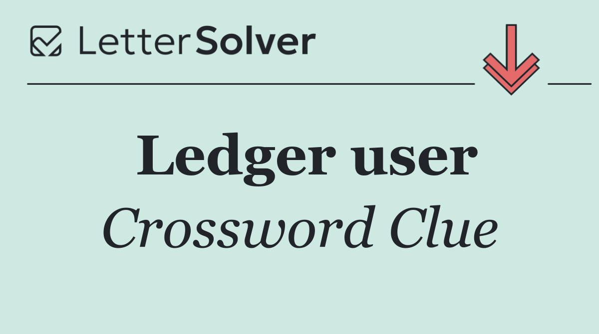 Ledger user