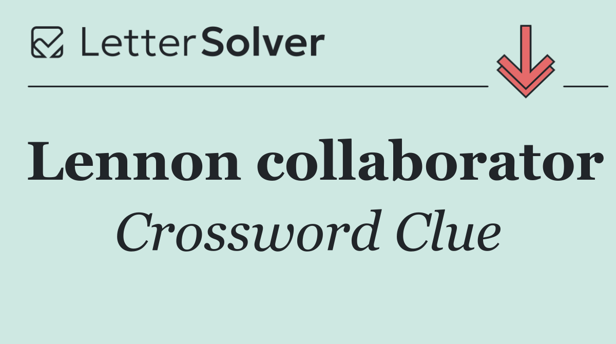 Lennon collaborator