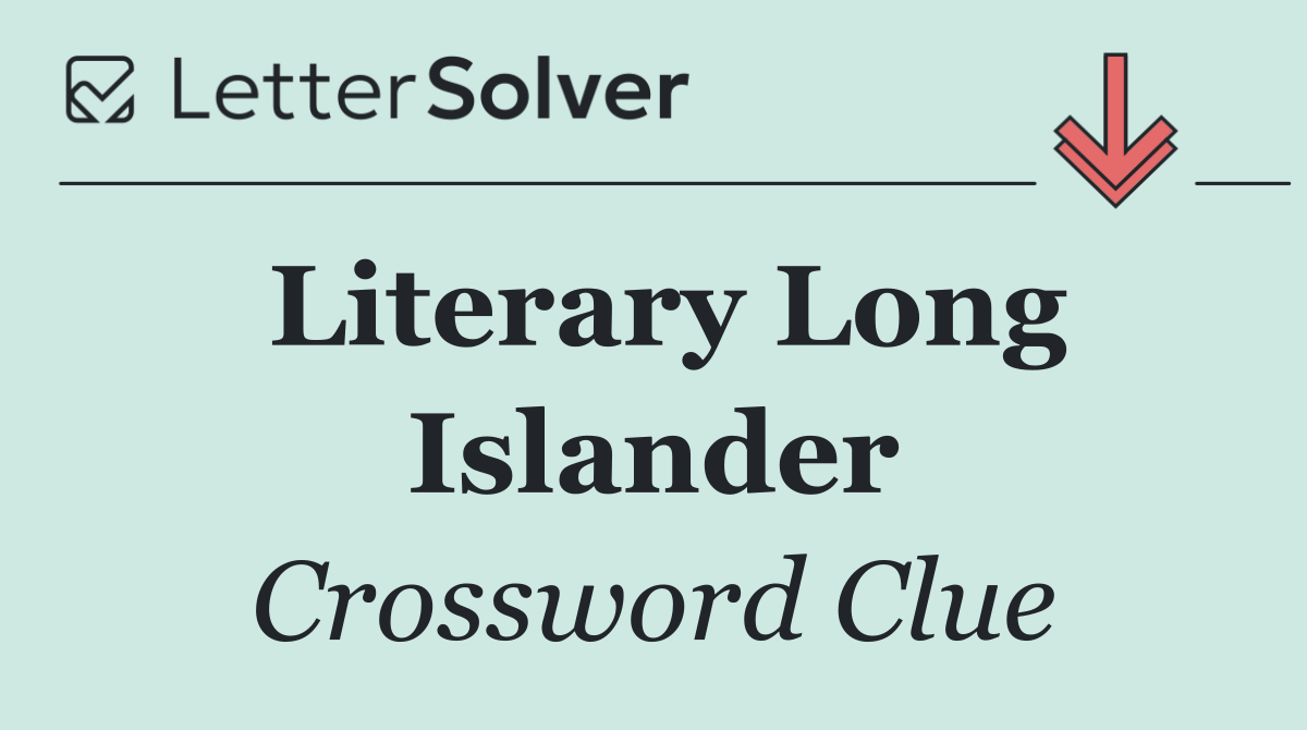 Literary Long Islander