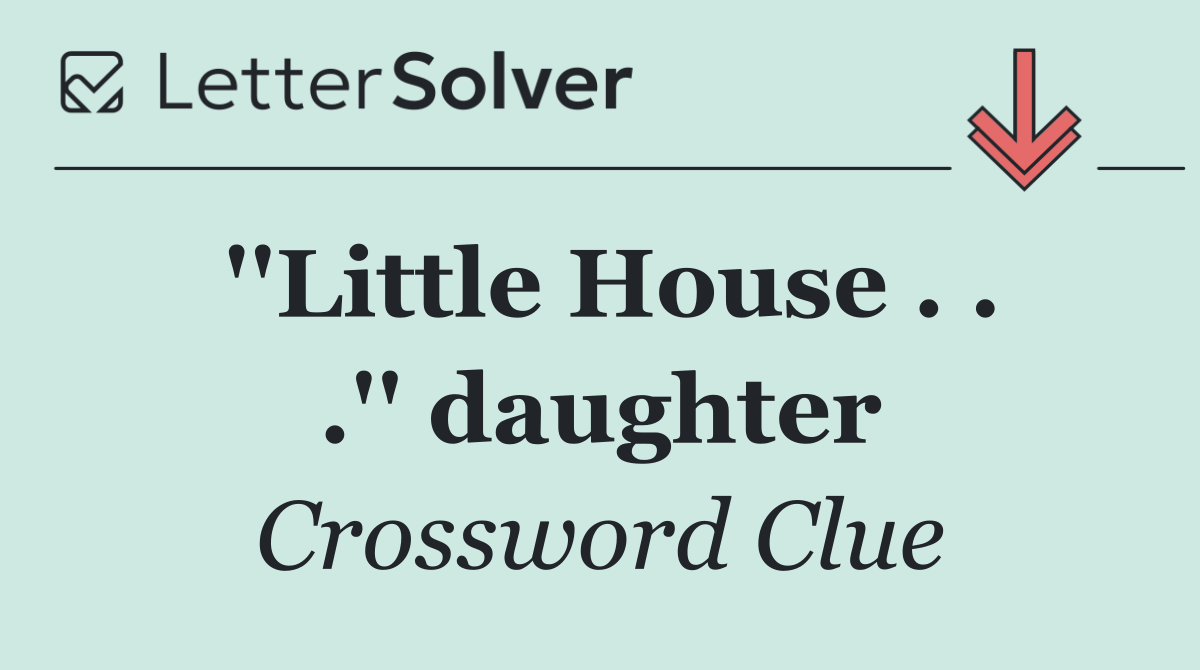 ''Little House . . .'' daughter